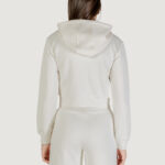 Felpa con cappuccio Guess Active 3D PEONY ZIPPER HOODIE JACKET Bianco - Foto 4