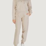 Felpa con cappuccio Guess PRIMULA RHINESTONES HOODIE SWE Beige chiaro - Foto 2