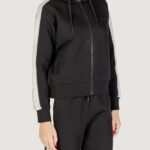 Felpa con cappuccio Guess MARYELLA FULL ZIP SWEATSHIRT Nero - Foto 5