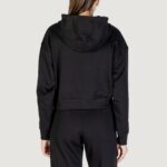 Felpa con cappuccio Guess PRIMULA RHINESTONES HOODIE SWE Nero - Foto 5