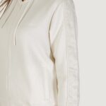Felpa con cappuccio Guess MARYELLA FULL ZIP SWEATSHIRT Panna - Foto 5