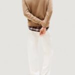 Felpa con cappuccio Tommy Hilfiger Jeans TJM REG RWB FLAG HOO Beige scuro - Foto 4