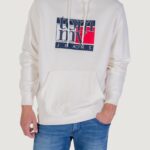 Felpa con cappuccio Tommy Hilfiger Jeans TJM REG RWB FLAG HOO Panna - Foto 1