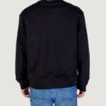 Felpa senza cappuccio Calvin Klein Jeans LS EU 350TERRY MONOL Nero - Foto 3