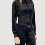 Felpa senza cappuccio Guess Active COUTURE FULL ZIP SWEATSHIRT Nero - Foto 3