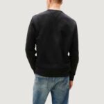 Felpa senza cappuccio Tommy Hilfiger Jeans TJM REG BADGE CREW E Nero - Foto 4