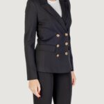 Giacca Guess MAELICE DOUBLE BREAST BLAZER Nero - Foto 4