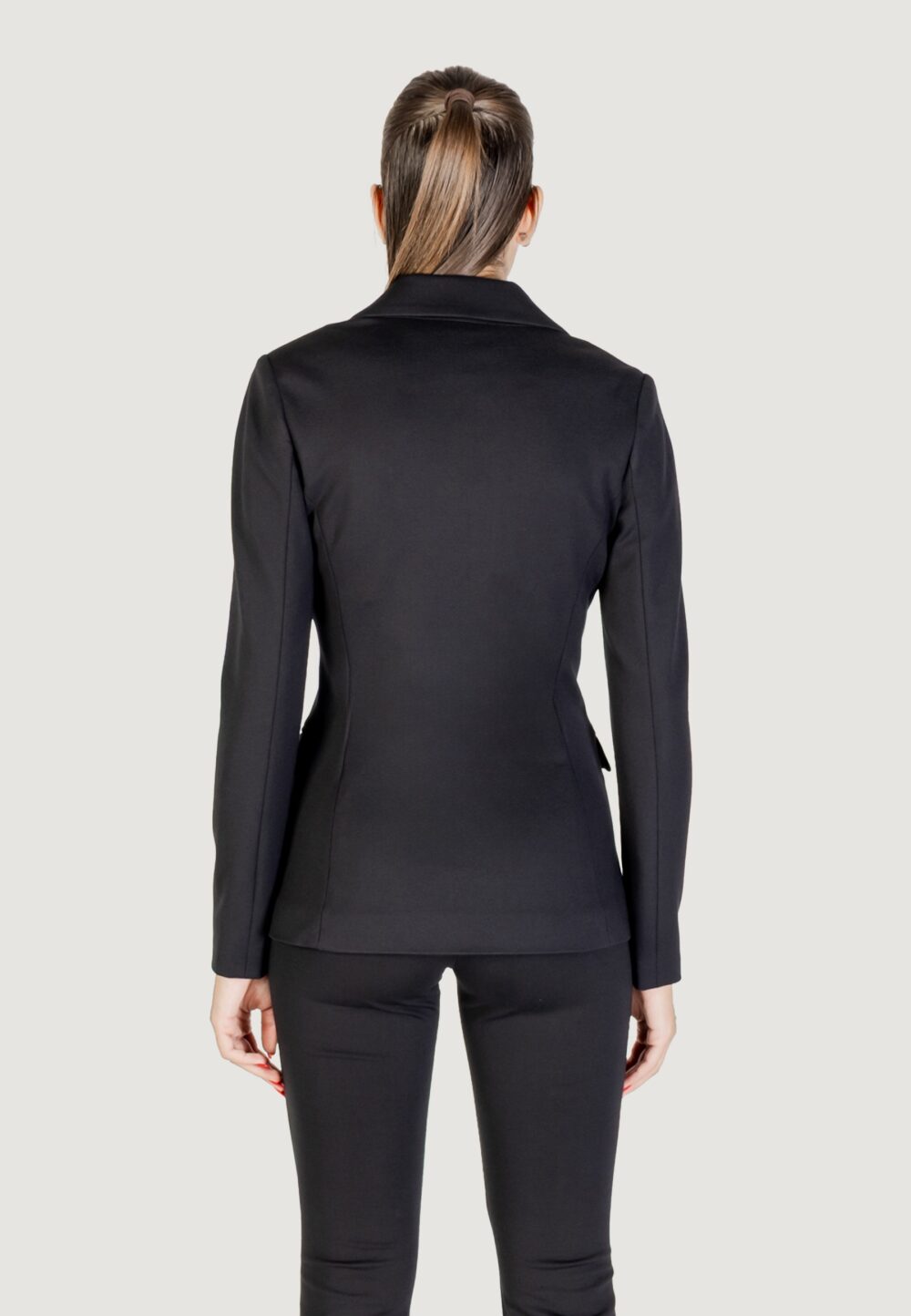 Giacca Guess MAELICE DOUBLE BREAST BLAZER Nero - Foto 5