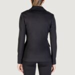Giacca Guess MAELICE DOUBLE BREAST BLAZER Nero - Foto 5