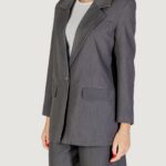 Giacca da completo Only ONLHATTIE-LANA L/S OVERS MEL BLAZER TLR Grigio Scuro - Foto 3