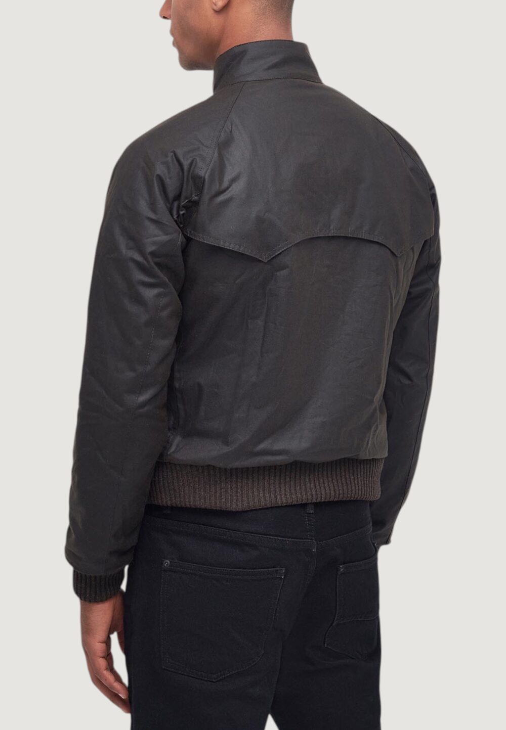 Giacchetto Barbour MERCHANT WAX Marrone Scuro - Foto 2