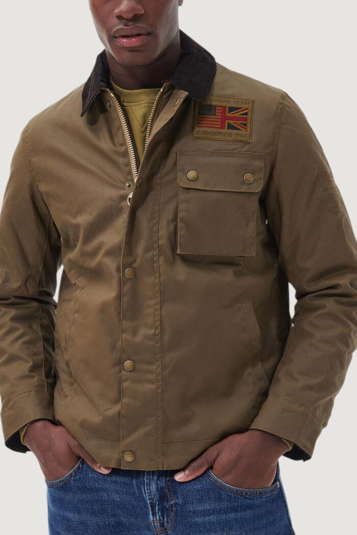 Giacchetto Barbour WORKERS WAX Terra – Fango – MWX1853