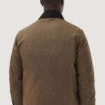 Giacchetto Barbour WORKERS WAX Terra - Fango - Foto 4
