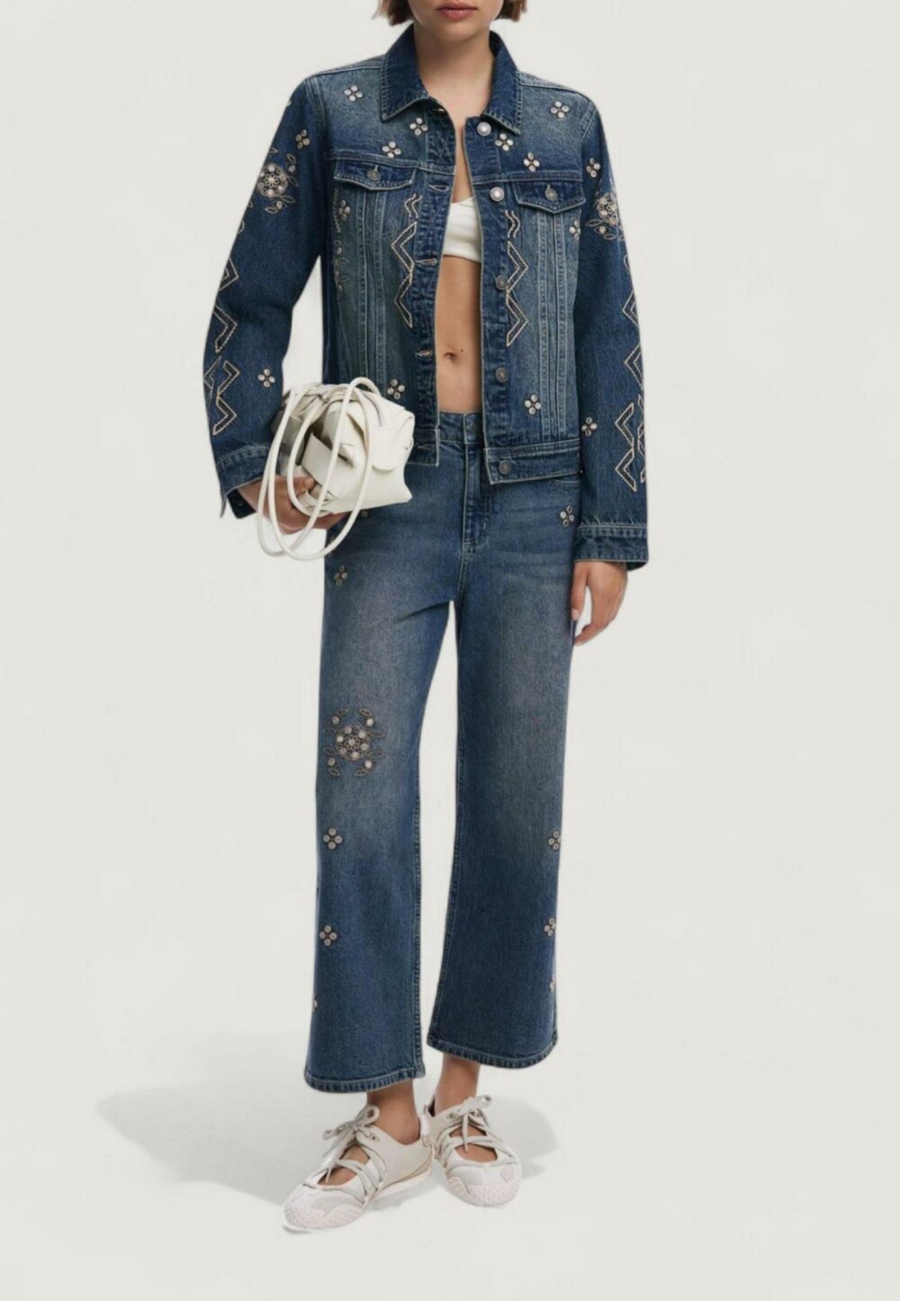 Giacchetto Desigual CHAQ_ESPEJOS Denim - Foto 3