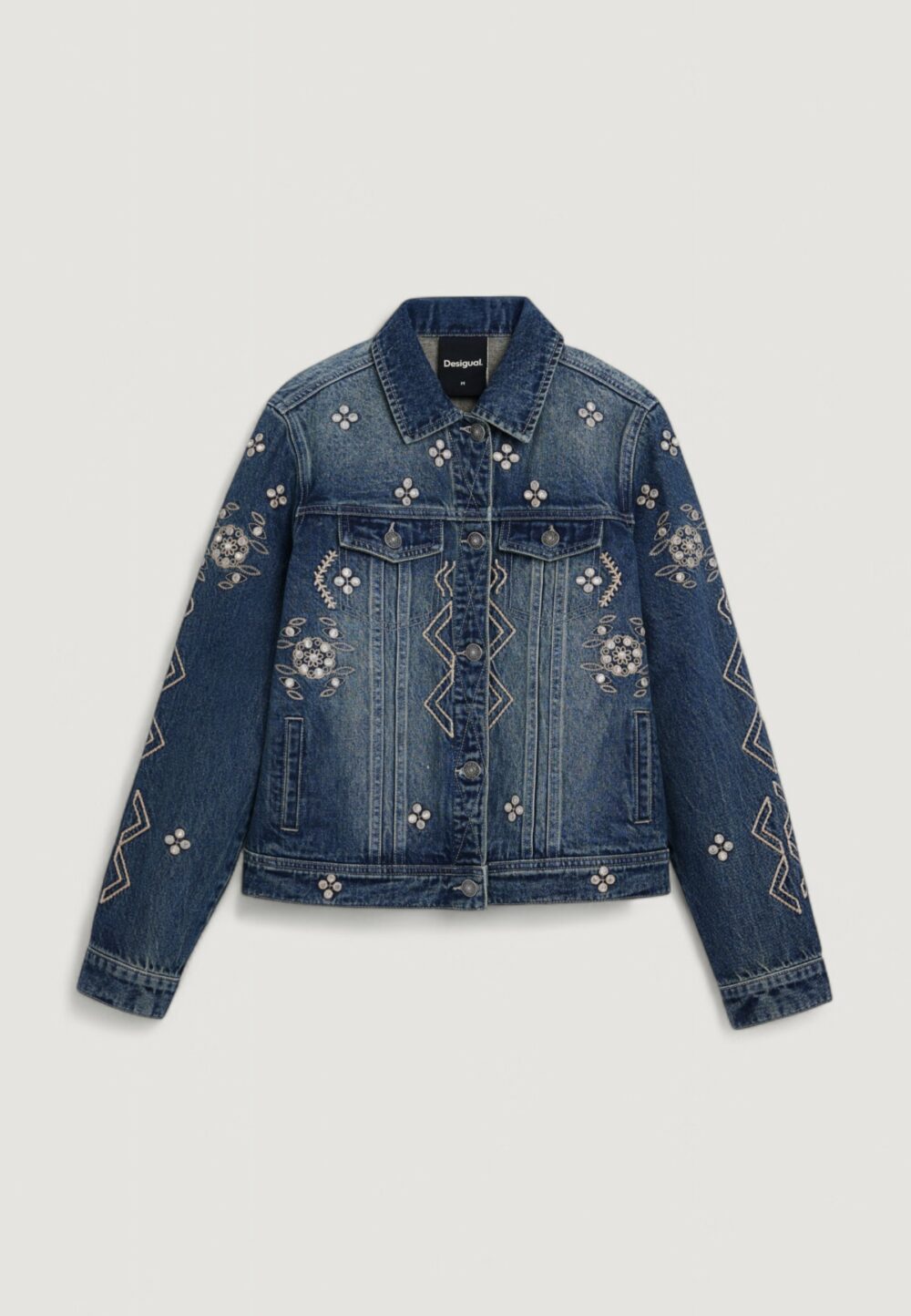 Giacchetto Desigual CHAQ_ESPEJOS Denim - Foto 1