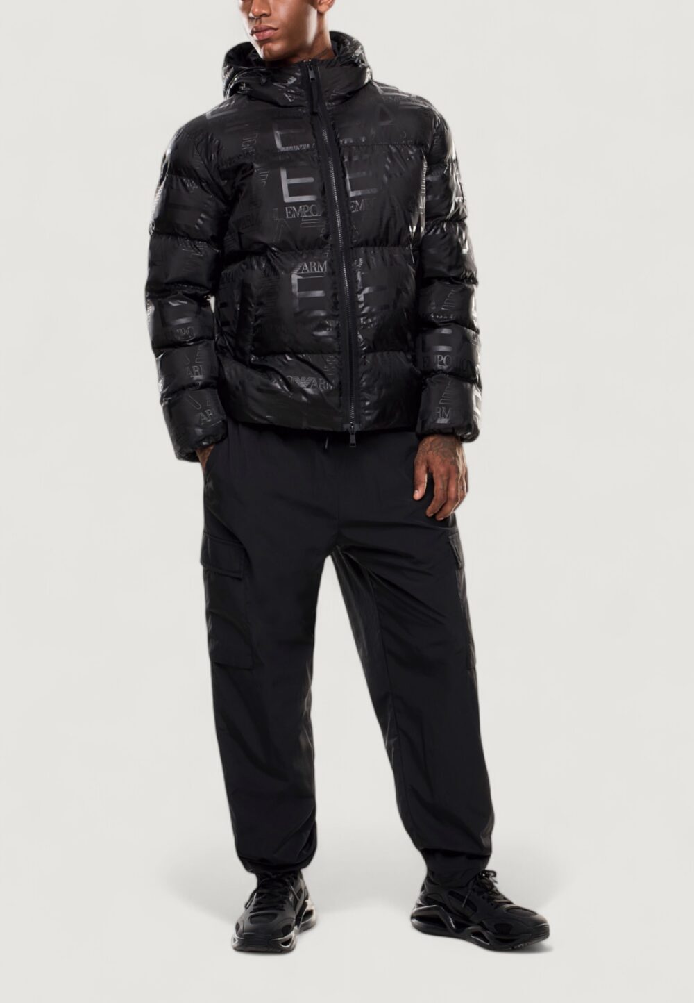 Giacchetto EA7 BOMBER JACKET Nero - Foto 3