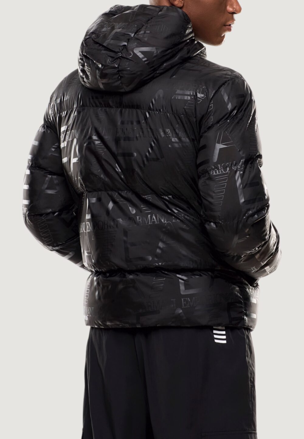 Giacchetto EA7 BOMBER JACKET Nero - Foto 4