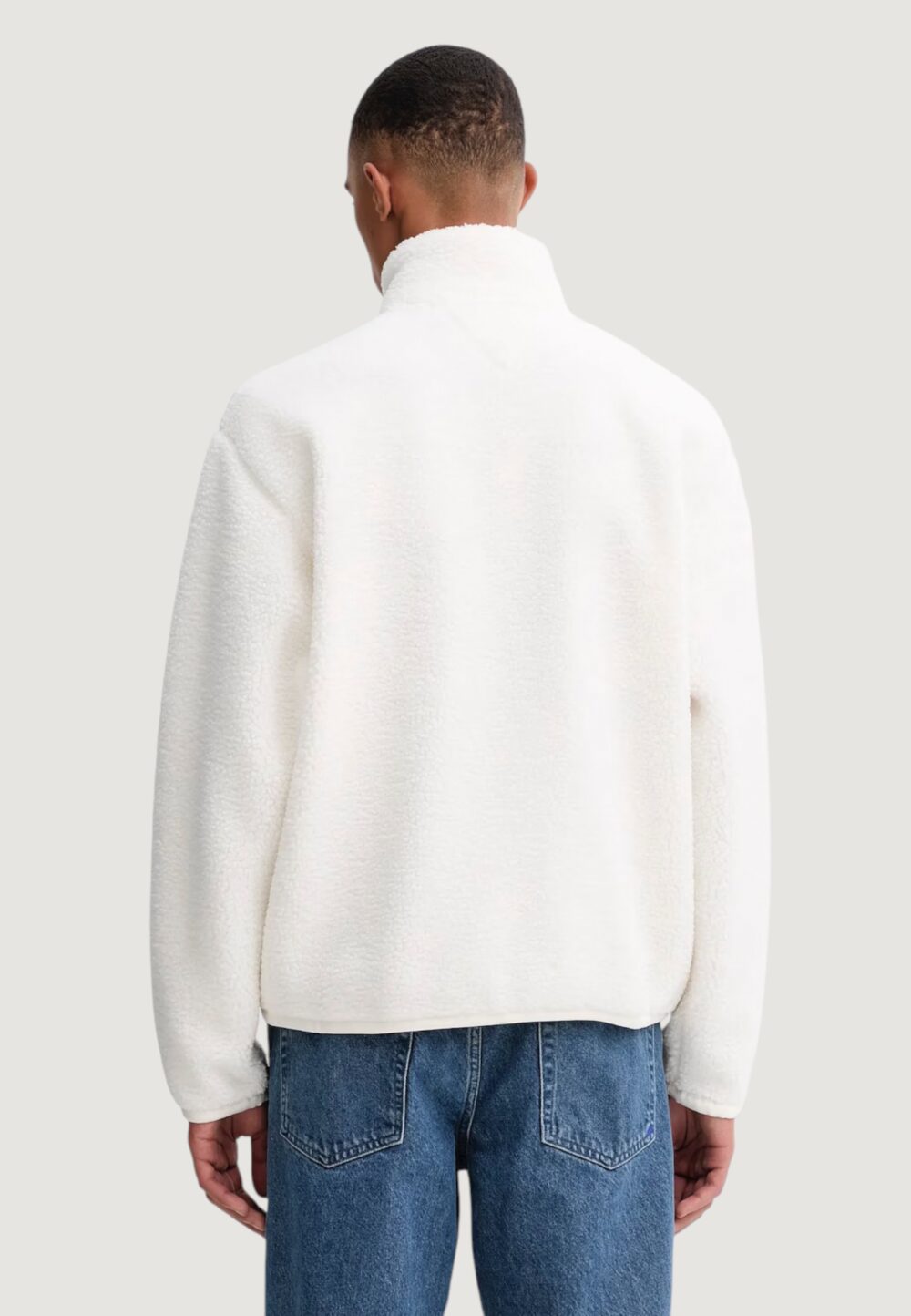 Giacchetto Tommy Hilfiger Jeans TJM RLX BADGE FZ TED Bianco - Foto 2