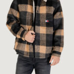Giacchetto Tommy Hilfiger Jeans TJM CHECK TEDDY OVER Nero - Foto 1