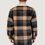 Giacchetto Tommy Hilfiger Jeans TJM CHECK TEDDY OVER Nero - Foto 4