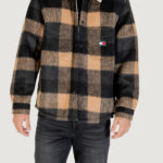 Giacchetto Tommy Hilfiger Jeans TJM CHECK TEDDY OVER Nero - Foto 5
