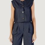 Gilet da completo ICHI IHJUMI WA Blue scuro - Foto 1