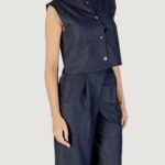 Gilet da completo ICHI IHJUMI WA Blue scuro - Foto 3