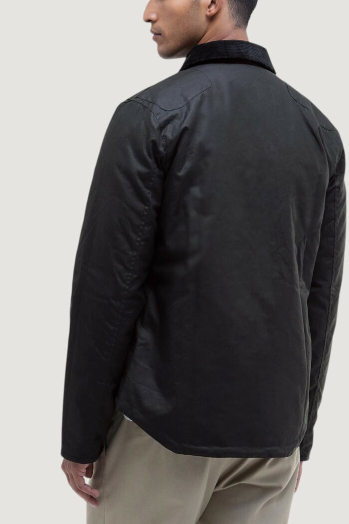 Giubbotto Barbour REELIN WAX JACKET Blue scuro