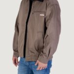 Giubbotto Calvin Klein Jeans A- LS COTTON FZ BLOU Terra - Fango - Foto 2