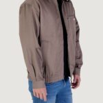 Giubbotto Calvin Klein Jeans A- LS COTTON FZ BLOU Terra - Fango - Foto 3
