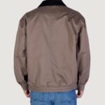Giubbotto Calvin Klein Jeans A- LS COTTON FZ BLOU Terra - Fango - Foto 4