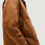 Giubbotto Tommy Hilfiger Jeans TJM TWILL CHORE JACK Marrone - Foto 5