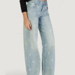 Jeans bootcut Calvin Klein Jeans THE WIDE LEG CK DIST Denim chiaro - Foto 3