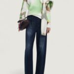 Jeans larghi Desigual DENIM_BOMBI Denim scuro - Foto 4