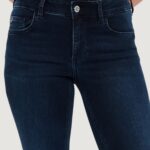 Jeans mom Liu-Jo B.UP REPOT REG.W. Dark Blue Denim - Foto 2