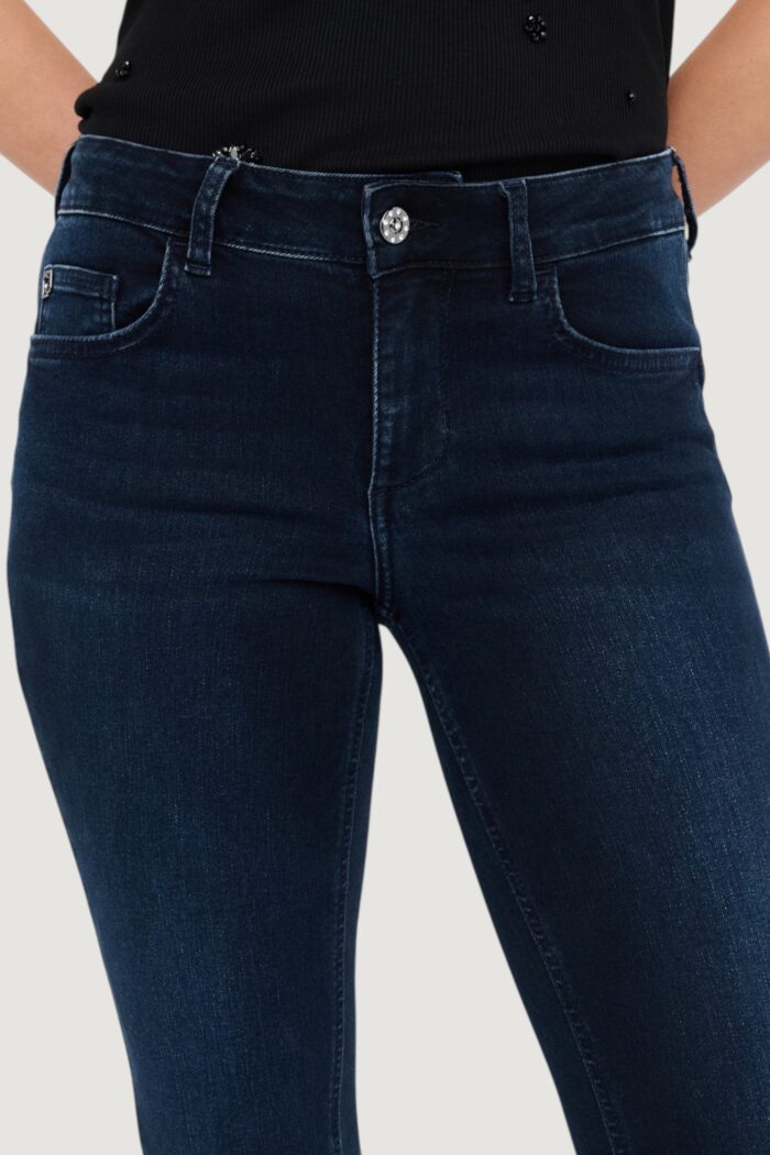Jeans mom Liu-jo B.UP REPOT REG.W. Dark Blue Denim