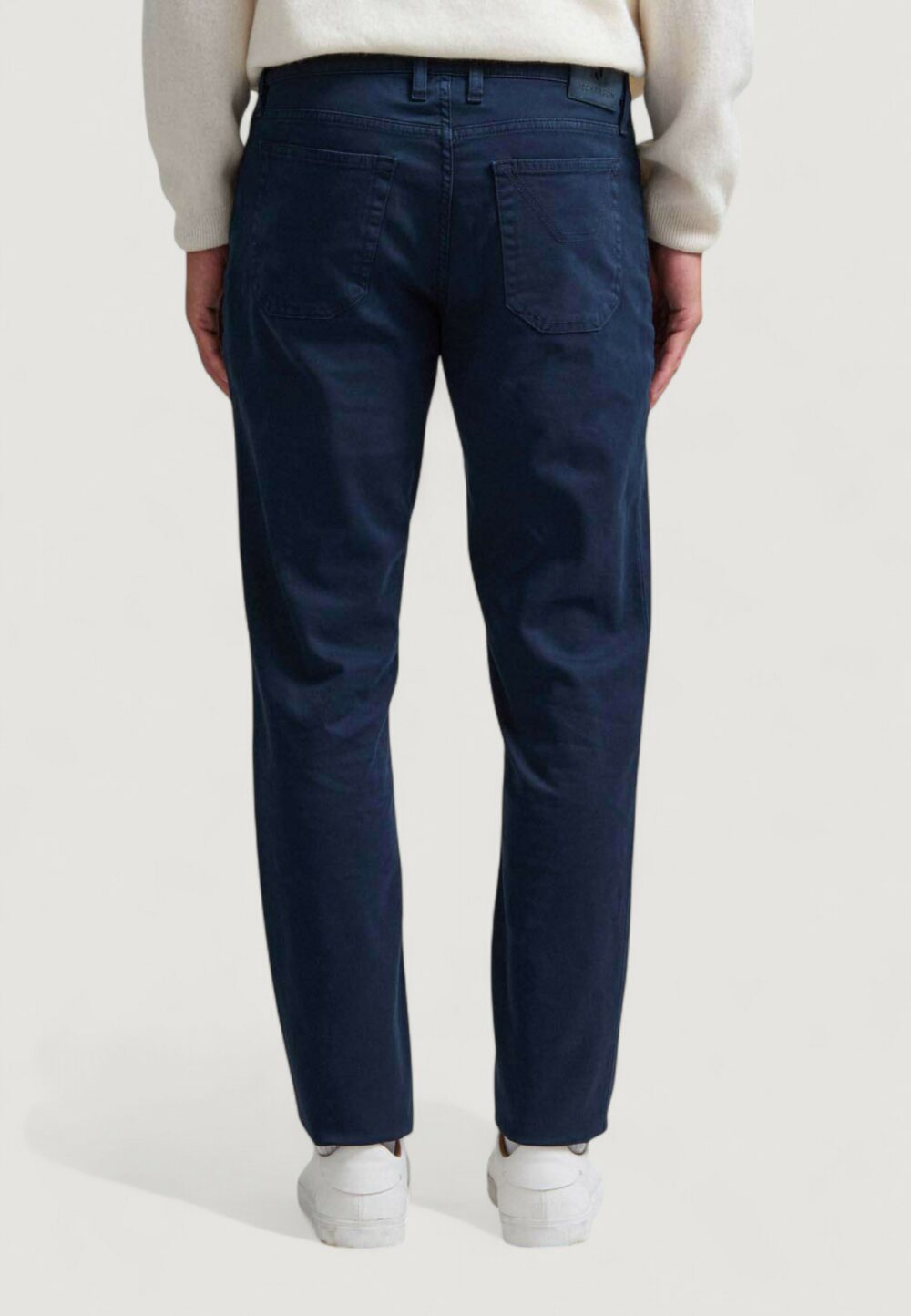 Pantaloni slim Jeckerson JOHN 5 TASCHE TOPPA Blue scuro - Foto 2