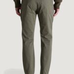 Pantaloni slim Jeckerson JOHN 5 TASCHE TOPPA Verde Oliva - Foto 2