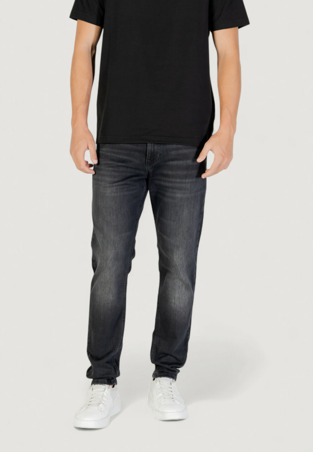 Jeans slim Tommy Hilfiger Jeans AUSTIN SLIM TPRD DI1 Nero - Foto 1