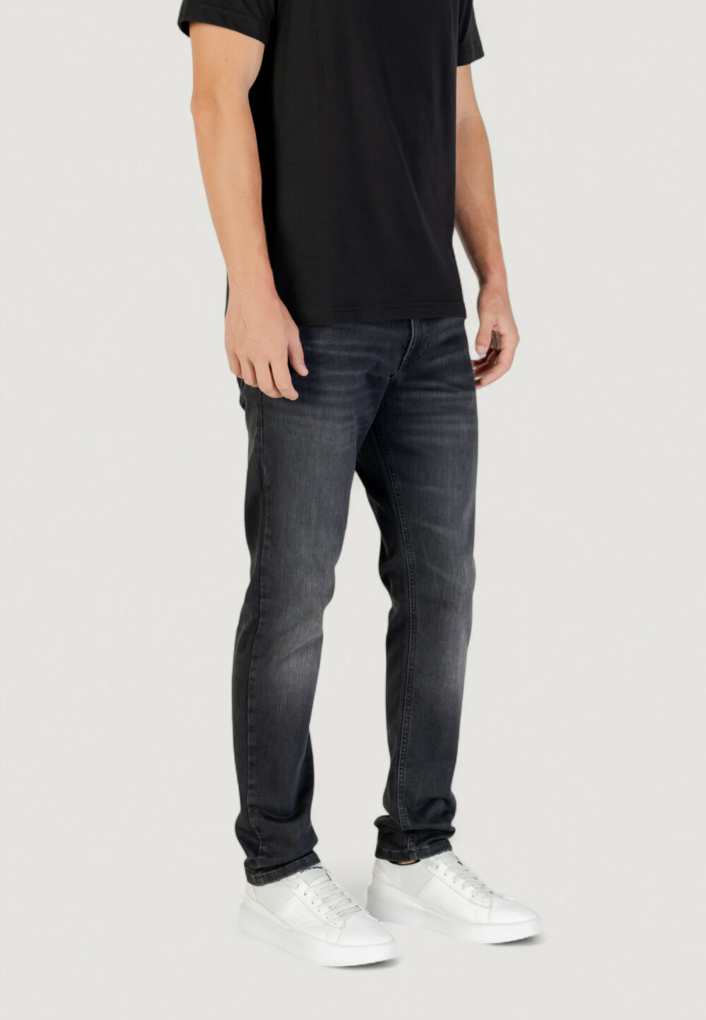 Jeans slim Tommy Hilfiger Jeans AUSTIN SLIM TPRD DI1 Nero - Foto 3