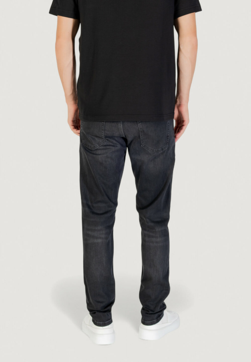 Jeans slim Tommy Hilfiger Jeans AUSTIN SLIM TPRD DI1 Nero - Foto 4