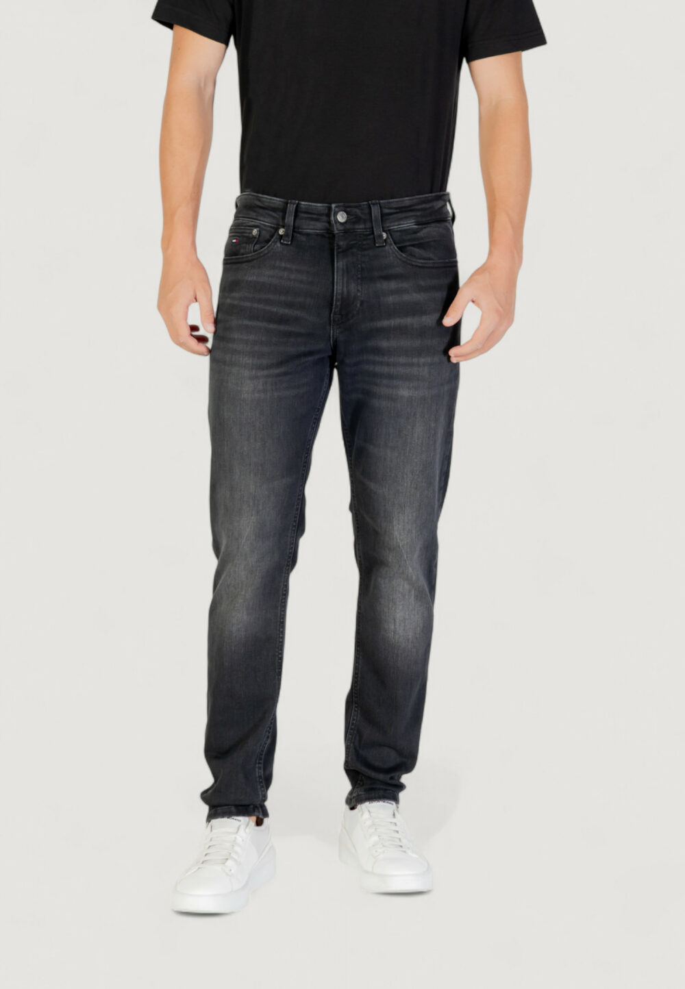 Jeans slim Tommy Hilfiger Jeans AUSTIN SLIM TPRD DI1 Nero - Foto 5