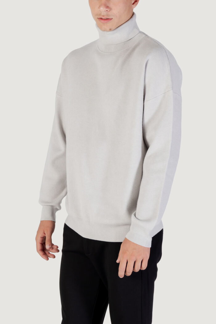 Maglia Antony Morato STUTTGART RELAXED FIT Grigio Chiaro – MMSW01545-YA500082
