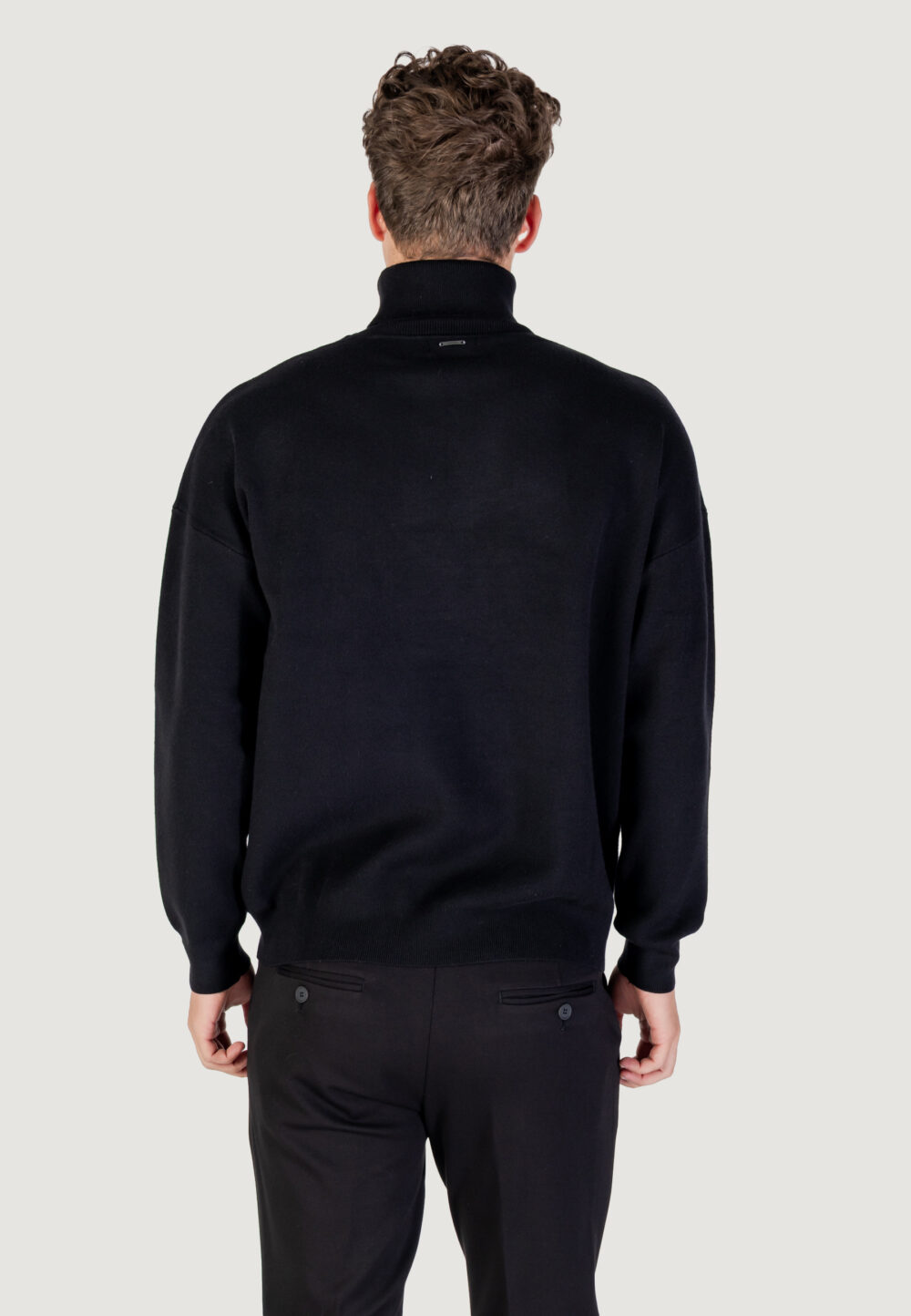 Maglia Antony Morato STUTTGART RELAXED FIT Nero - Foto 4