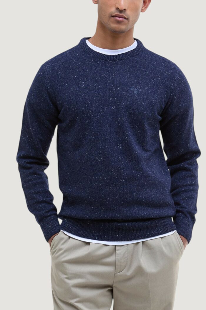 Maglia Barbour ESSENTIAL TISBURY CREW Blue scuro
