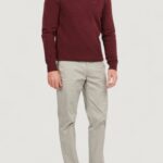 Maglia Barbour ESSENTIAL TISBURY CREW Bordeaux - Foto 2