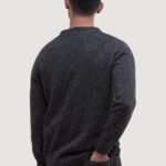 Maglia Barbour ESSENTIAL TISBURY CREW Nero - Foto 3