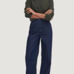 Maglia Barbour PENDLE CREW KNIT Verde Oliva - Foto 2