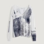 Maglia Desigual JERS_GOTEMBURGO Bianco - Foto 5