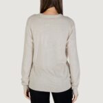 Maglia Guess JAMAAR CN STITCHED SWTR Beige chiaro - Foto 2